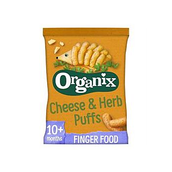 Organix - Cheese/Herb Toddler Corn Puffs (15g)
