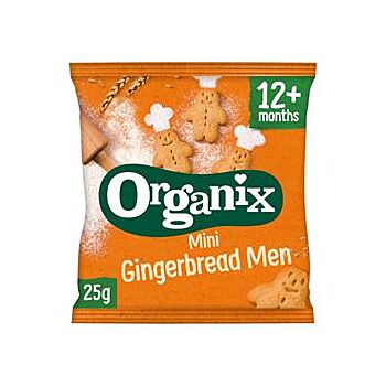 Organix - Biscuits G/Bread Men (25g)