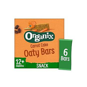 Organix - Organix Carrot Cake Oaty Bar (6 x 23g box)