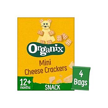 Organix - Mini Cheese Cracker (4 x 20g)