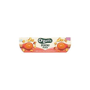Organix - Peachy Peach Puree (2 x 100g)