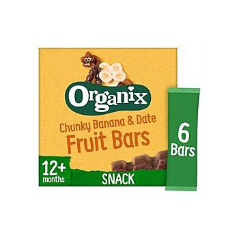 Organix - Banana/Date Organic Fruit Bar (6 X 17g)