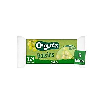 Organix - Mini Organic Raisin 6 pack (6 x 14g)