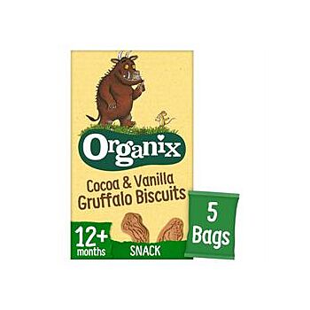 Organix - Gruffalo Cocoa & Vanilla Bisc (5 x 20g box)