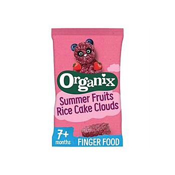 Organix - Summer Fruits Rice Cake Clouds (40g)
