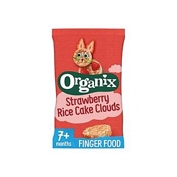 Organix - Strawberry Rice Cake Clouds (40g)