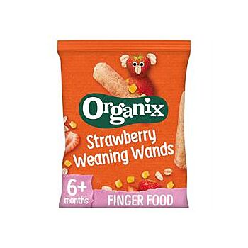 Organix - Strawberry Weaning Wands (25g)