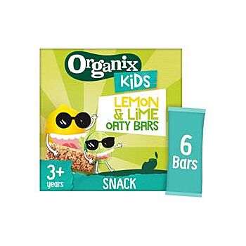 Organix - KIDS Lemon & Lime Oaty Bars (6 x 23g box)