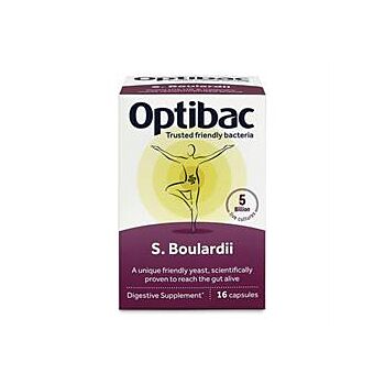 Optibac Probiotics - Saccharomyces Boulardii (16 capsule)