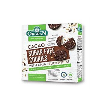 Orgran - Sugar Free Cacao Cookies (130g)