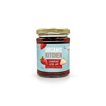 Organic Kitchen - Org Strawberry Extra Fruit Jam (340g)