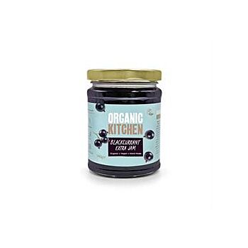 Organic Kitchen - Org Blackcurrant Extra Jam (340g)
