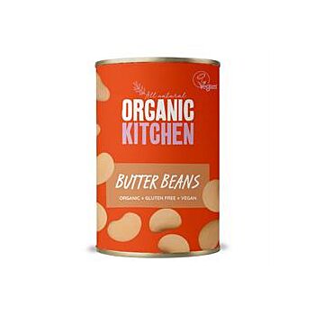Organic Kitchen - Organic Butter Beans (Damaged) (400g)