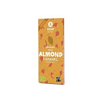 Oxfam Fair Trade - ORGANIC Milk Chocolate Almond (100g)
