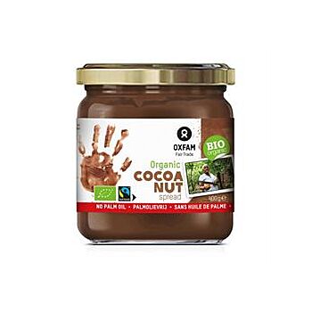 Oxfam Fair Trade - ORGANIC Hazelnut Cocoa Spread (400g)