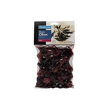 Parthenon - Natural Black Olives Vac Bag (250g)