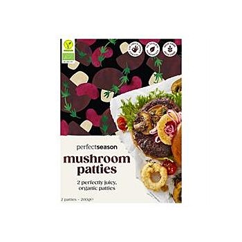 Perfect Season - Organic Mushroom Patties (200g)