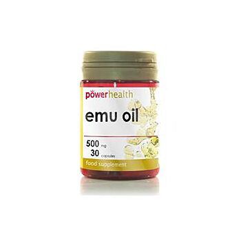 Power Health - Emu Oil 500mg (30 capsule)