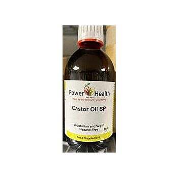 Power Health - Castor Oil BP Cold Pressed (250mlml)