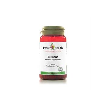 Power Health - Turmeric 500mg & Blk Pepper (90 capsule)