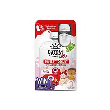 Piccolo - Piccolo Squeezy Yoghurt (4x100g)