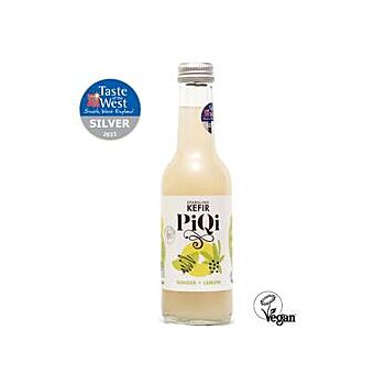 PiQi - Water Kefir Ginger & Lemon (250ml)