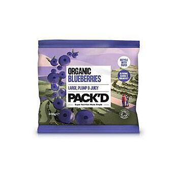 Pack'd - Organic Blueberries (300g)