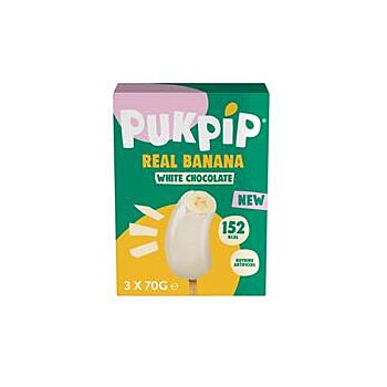 Pukpip - Pukpip White Choc Dip Banana (3 x 70g box)
