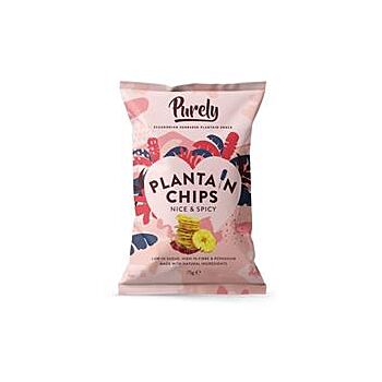 PURELY PLANTAIN - Plantain Chips - Nice & Spicy (75g)