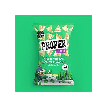 Properchips - Sour Cream & Chive Lentil Chip (85g)
