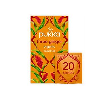 Pukka Herbs - Organic Three Ginger Tea (20bag)