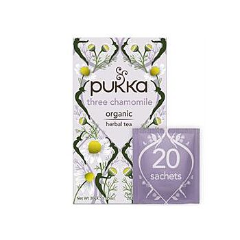 Pukka Herbs - Organic Three Chamomile (20bag)