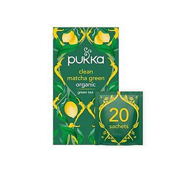 Pukka Herbs - Organic Clean Matcha Green Tea (20bag)