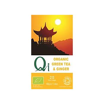 Qi - Organic Green Tea & Ginger (40g)