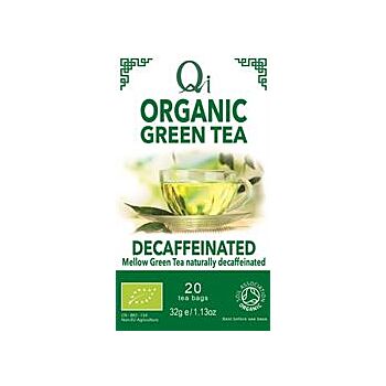 Qi - Org Decaffeinated Green Tea (32g)