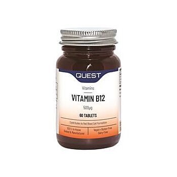 Quest - Vitamin B12 500mcg (60 tablet)