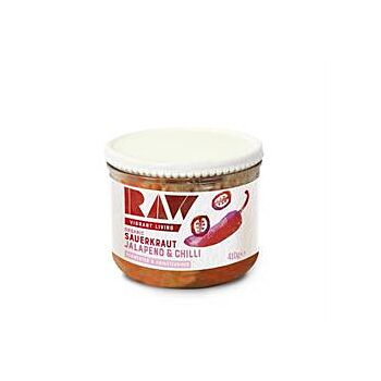 Raw Health Chilled - Org Sauerkraut Jalapeno Chilli (410g)