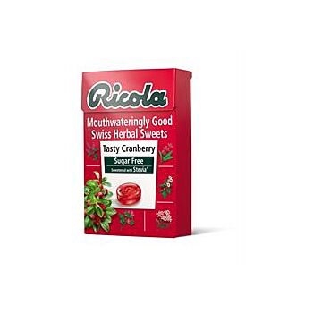 Ricola - Cranberry Sugar Free Box (45g)
