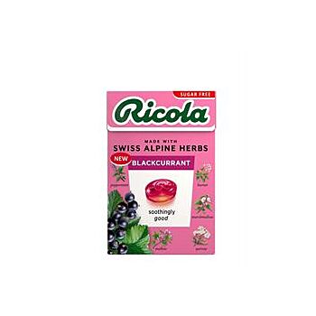 Ricola - Blackcurrant box Sugar Free (45g)