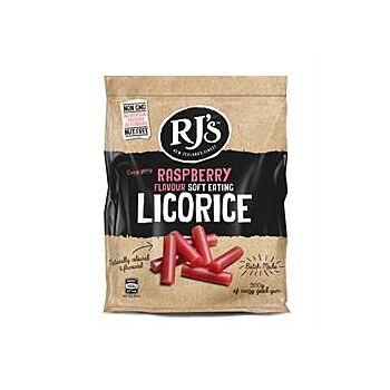 RJ Licorice - Natural Soft Raspberry Licoric (300g)