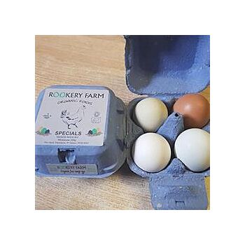 Rookery Farm - Organic Special Eggs Mix Sized (4eggs)