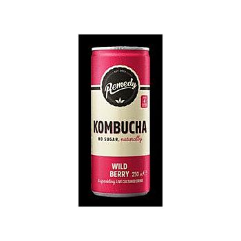 Remedy Kombucha - Wild Berry Kombucha (250ml)