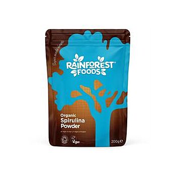 Rainforest Foods - Organic Spirulina Powder (200g)