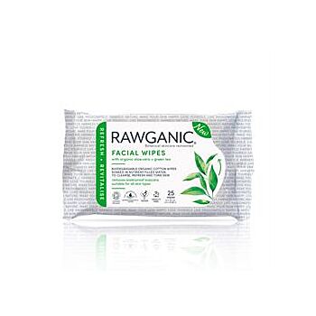 Rawganic - Refreshing Facial Wipes (25wipes)