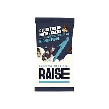 RAISE Snacks - Dark Choc & Sea Salt (35g)