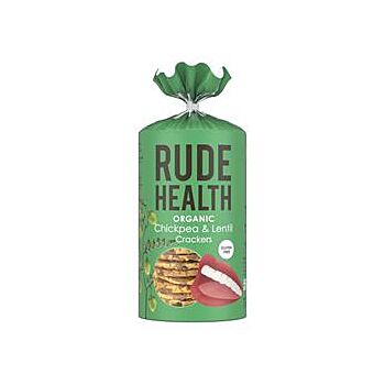 Rude Health - Chickpea & Lentil Crackers (120g)