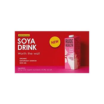 Rude Health - Organic Soya Drink (1l)