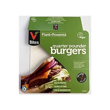 VBites - Meat-Free Quarter Pounders (228g)