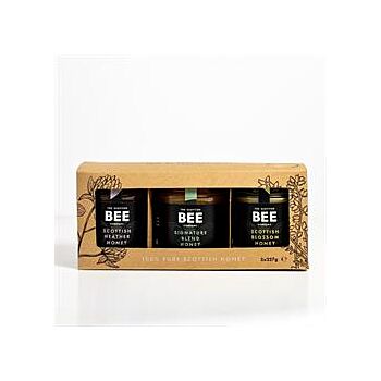 The Scottish Bee Company - Trio of Scottish Honey (1 box)