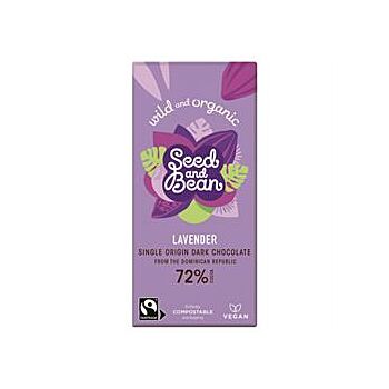 Seed & Bean - Org Extra Dark Lavender Bar (75g)